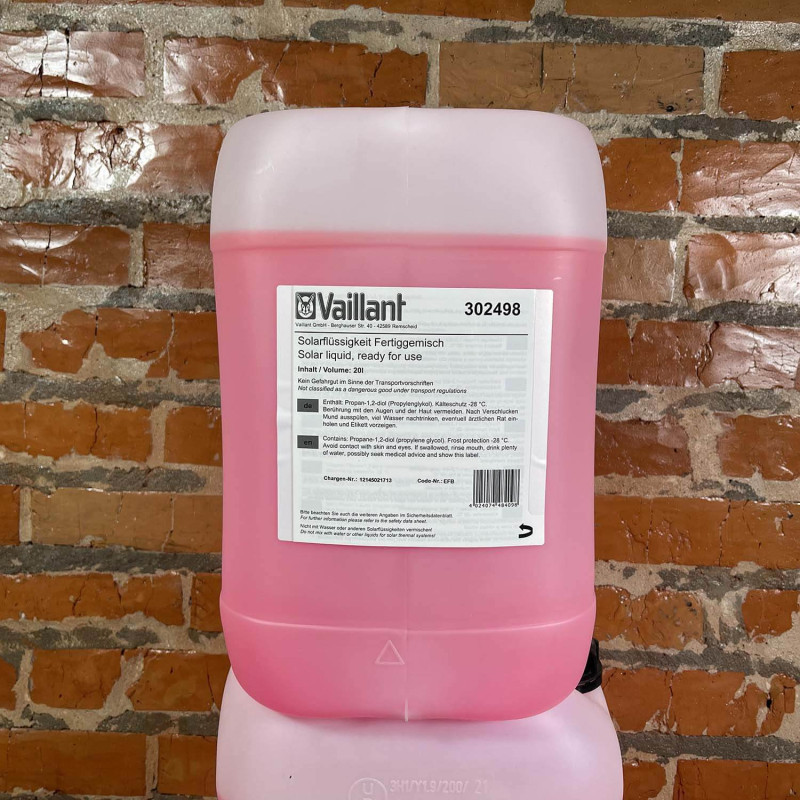 VAILLANT Теплоносій для сонячних систем 20 л, готова суміш (302498)