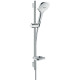 Hansgrohe Душевой гарнитур Raindance Select 120 Unica Set, хром-белый, 0,65 м