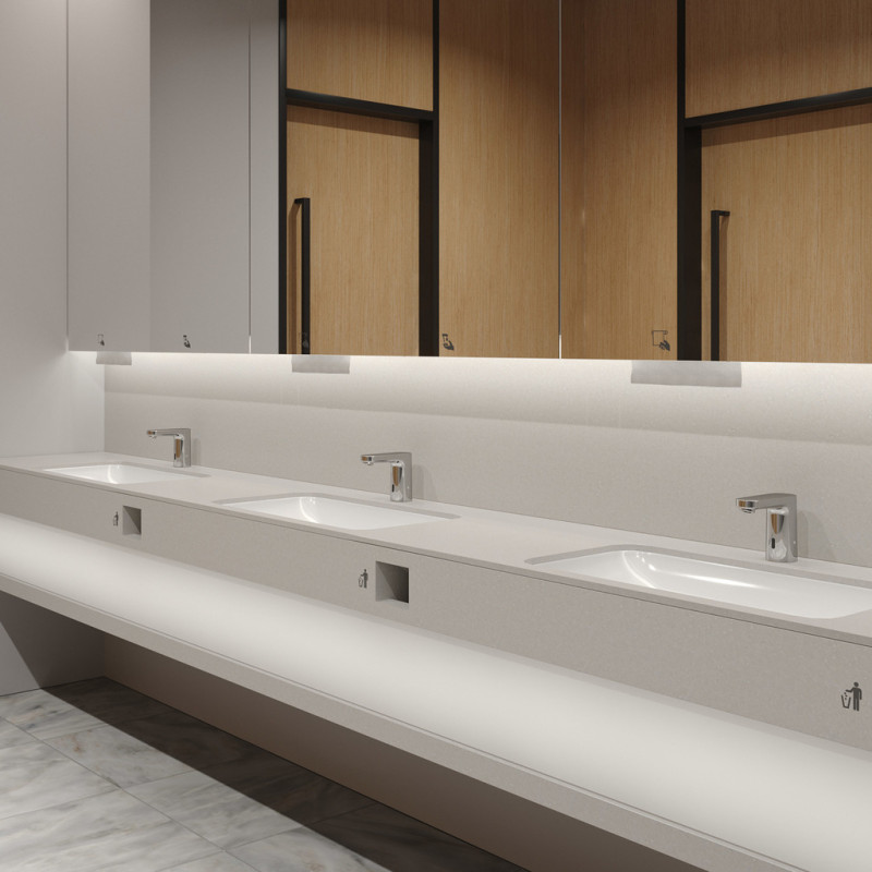 Hansgrohe Электронный смеситель Vernis Blend с предварительной настройкой температуры (71502000)