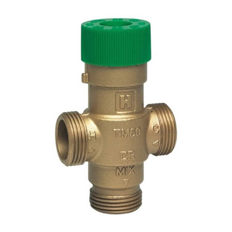 Honeywell Клапан термостатичний змішувальний TM50-1/2E (без накидних гайок)