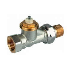 Honeywell Термостатичний клапан V2000 з попереднім налаштуванням, PN10, прямий, Ду15, Kvs=0.7 м3/г