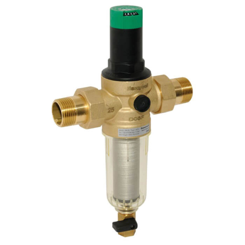 Honeywell (Resideo Braukmann) Фільтр з редуктором (Resideo Braukmann) FK06-1/2AA на холодну воду