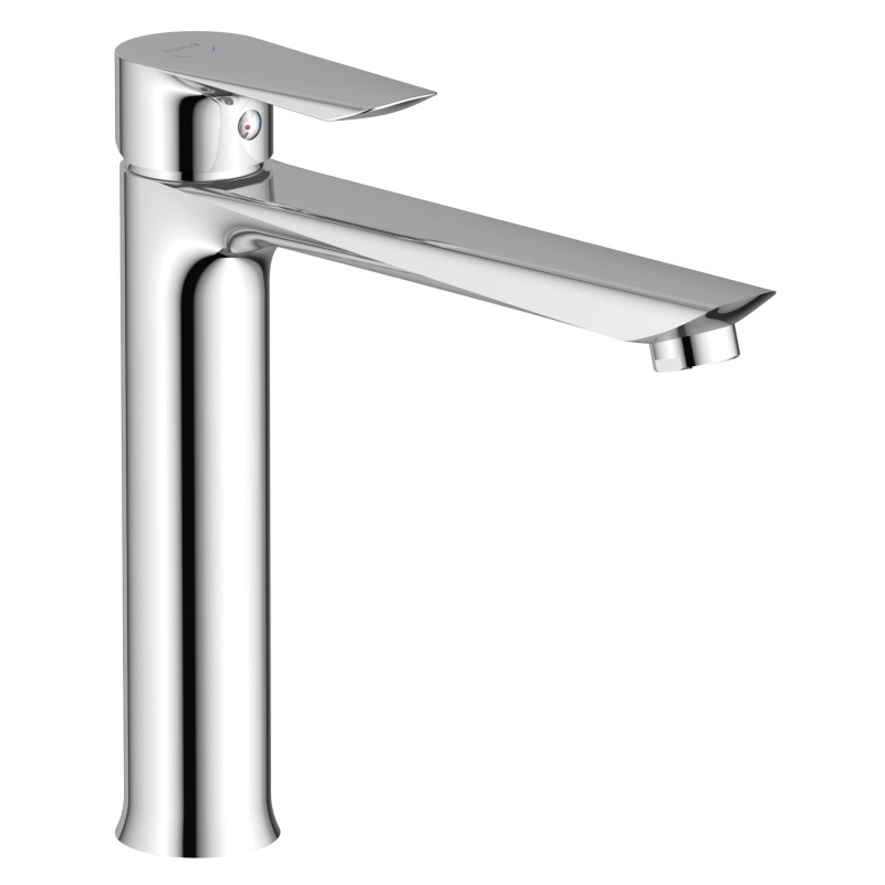 IMPRESE Смеситель для умывальника Vaclav, высокий, хром, 35 мм (f03506401AB)