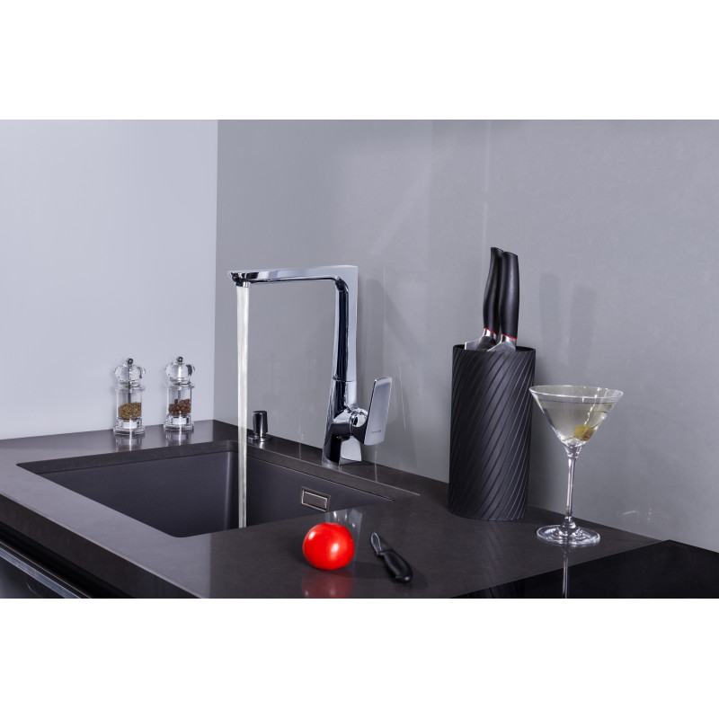 IMPRESE Смеситель для кухни Valtice, хром, 35 мм (55320)