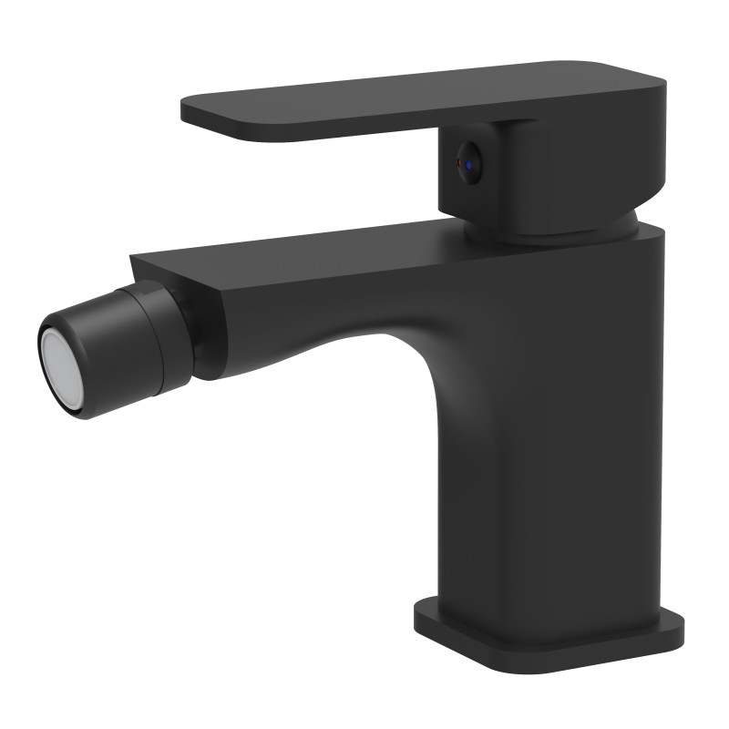 IMPRESE Смеситель для биде Bilovec, черный матовый 35 мм (40256)