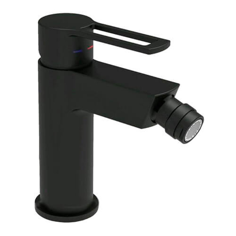 Paffoni Смеситель для биде Ringo RIN 135 NO с донным клапаном,черный матовый (RIN135NO)