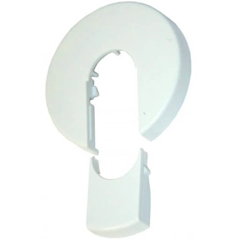 Carlo Poletti Накладка декоративная разборная (пластик) Ø45 x 15 мм БЕЛАЯ (A56955E)