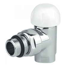 Carlo Poletti Термоклапан угловой ХРОМ Ø1/2″ CYLINDER THERMO (V31310B)