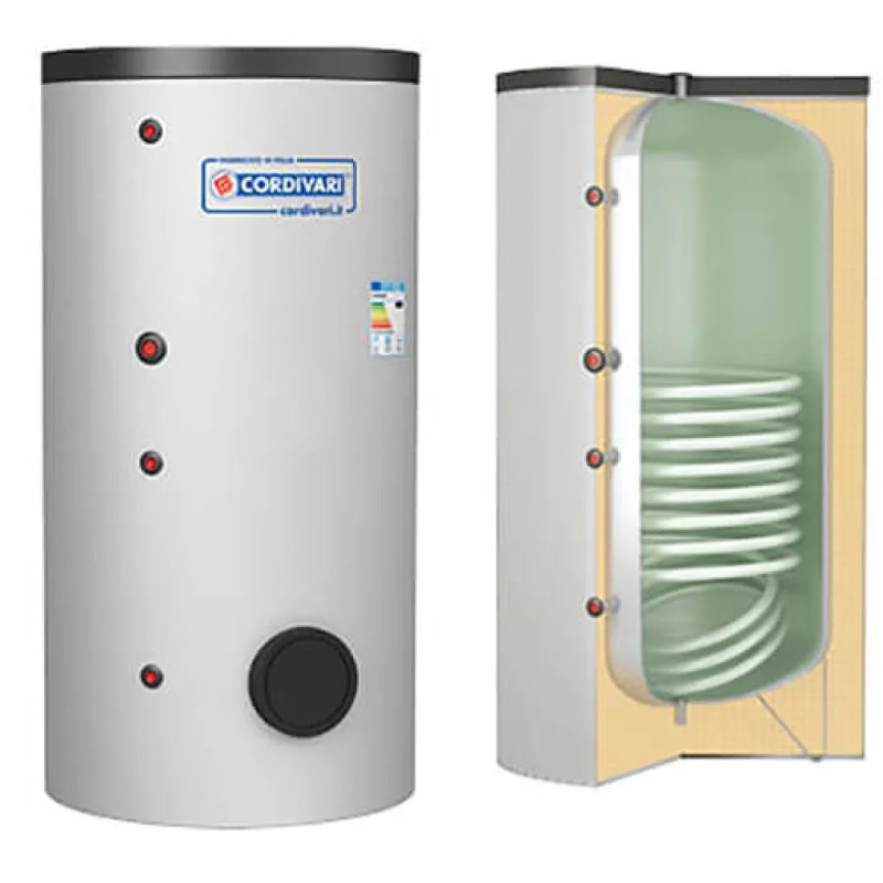 CORDIVARI Бойлер косвенного нагрева BOLLY 1 ST FB 150 л WB POLYWARM (3104162330041)