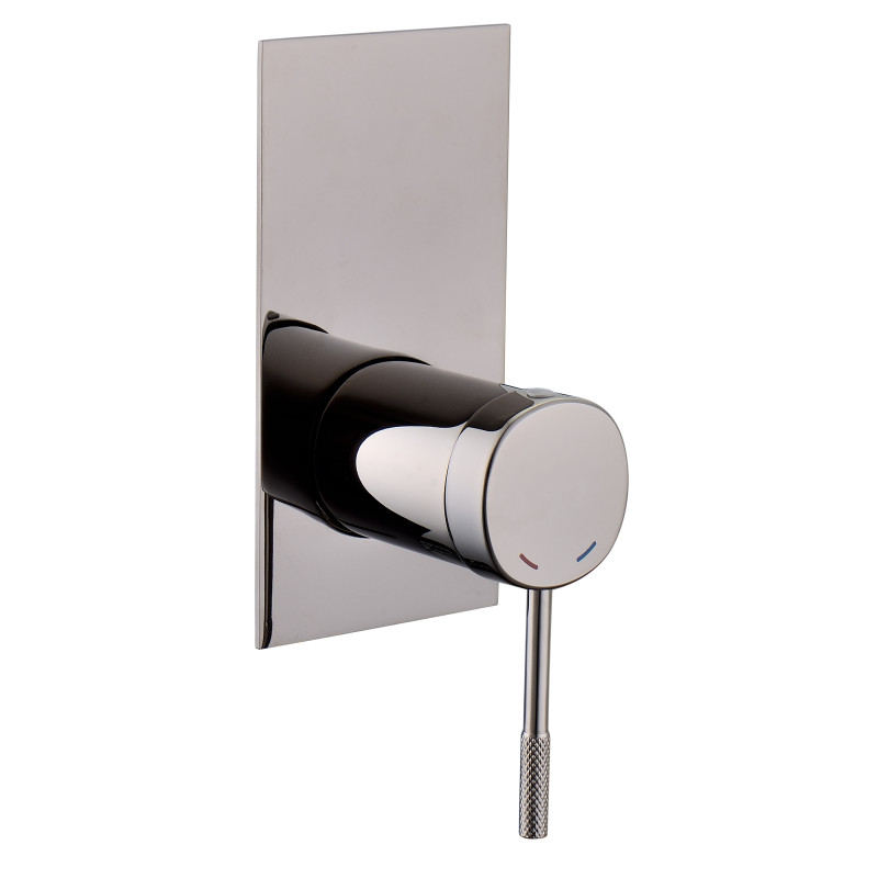 IMPRESE Смеситель для душа Brenta, скрытого монтажа, графитовый хром, 35 мм (ZMK091908081)