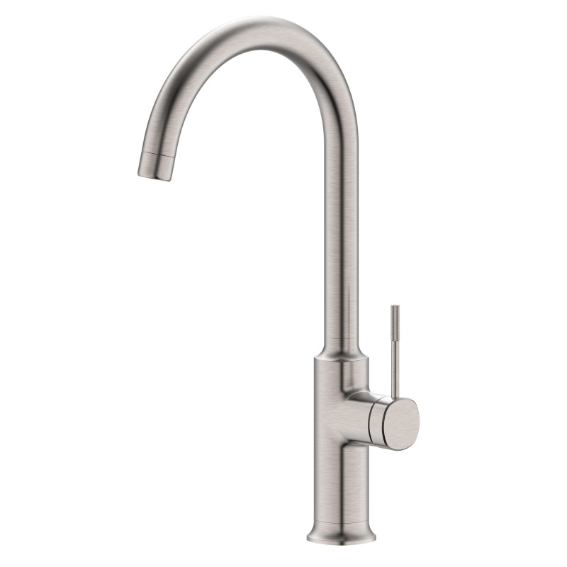 IMPRESE Смеситель для кухни Brenta, никель, 25 мм (ZMK081906150)