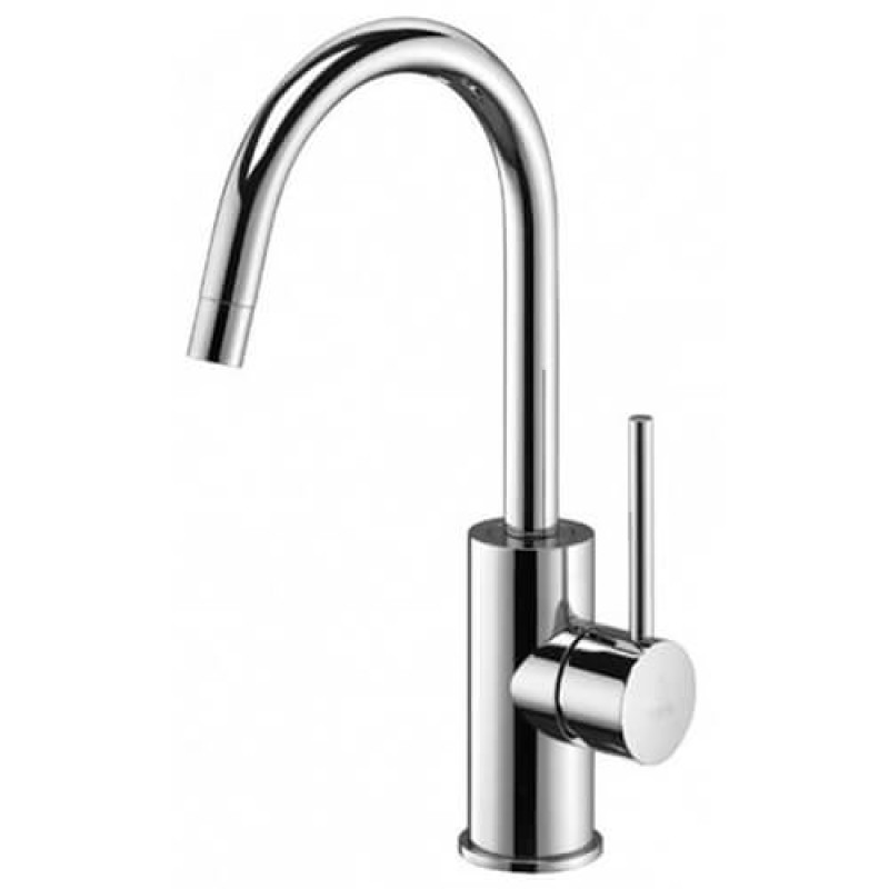 Paffoni Змішувач для умивальника Light LIG 078 CR без донного клапана, хром (LIG078CR)