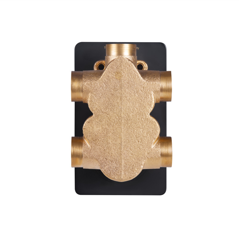 Qtap Змішувач для душу Votice з термостатом (QTVOT6443T105NKB)