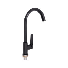 Qtap Змішувач для кухні Slavonice Чорний матовий (QTSLA9042103UB)