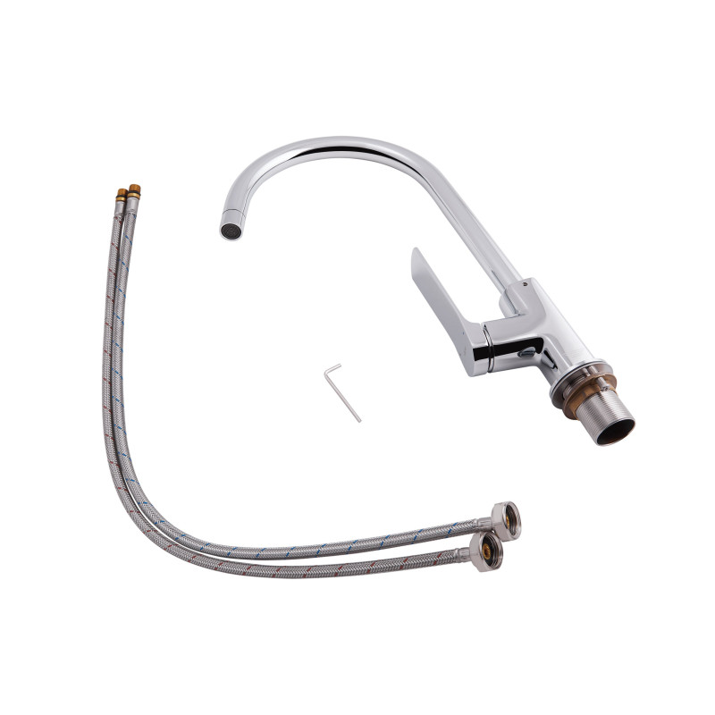 Qtap Змішувач для кухні Slavonice Хром (QTSLV9042103UC)