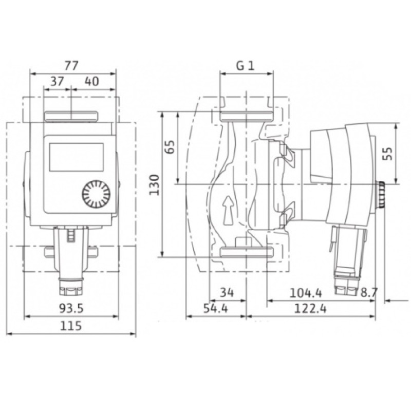 Wilo Циркуляционный насос Stratos PICO 15/1-4-130 (4216610)