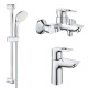 Grohe Набор смесителей для ванны BauLoop (UA123214S0)