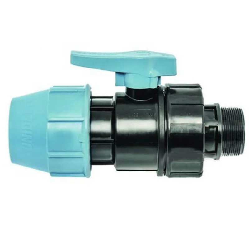 Кран кульовий НР Unidelta 25x3/4 зовнішня різьба (1072025003001)