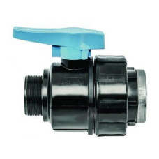 Кран кульовий НР-ВР Unidelta 1x1 зовнішня і внутрішня різьба (1075004004001)