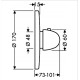 Hansgrohe Термостат для душа Ecostat (15710000)