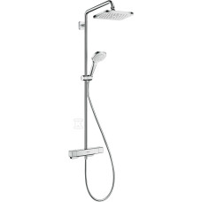 Hansgrohe Душова система з термостатом для настінного монтажу Croma Select 280 Air 1jet Showerpipe (27630000)