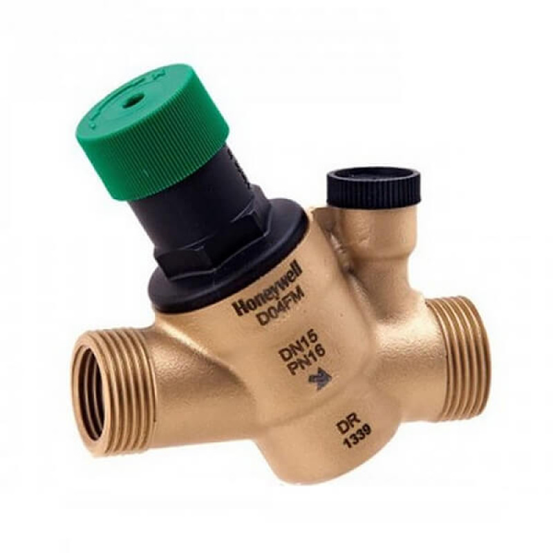Honeywell Редуктор тиску води мембранний D04FM-1/2A