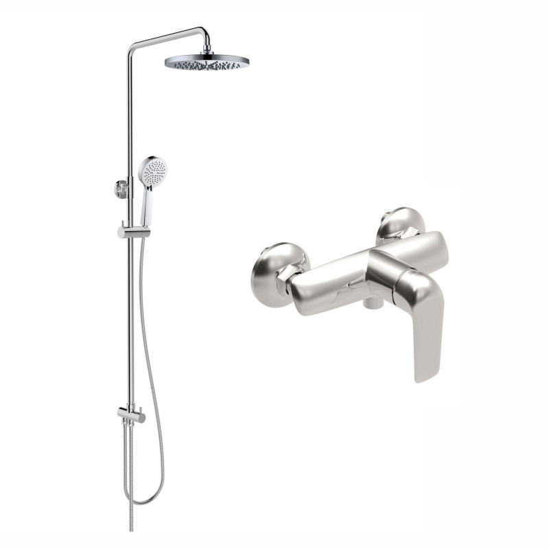 IMPRESE Душевой набор NOVA OPAVA (15075+T-15083) (SET20230609)