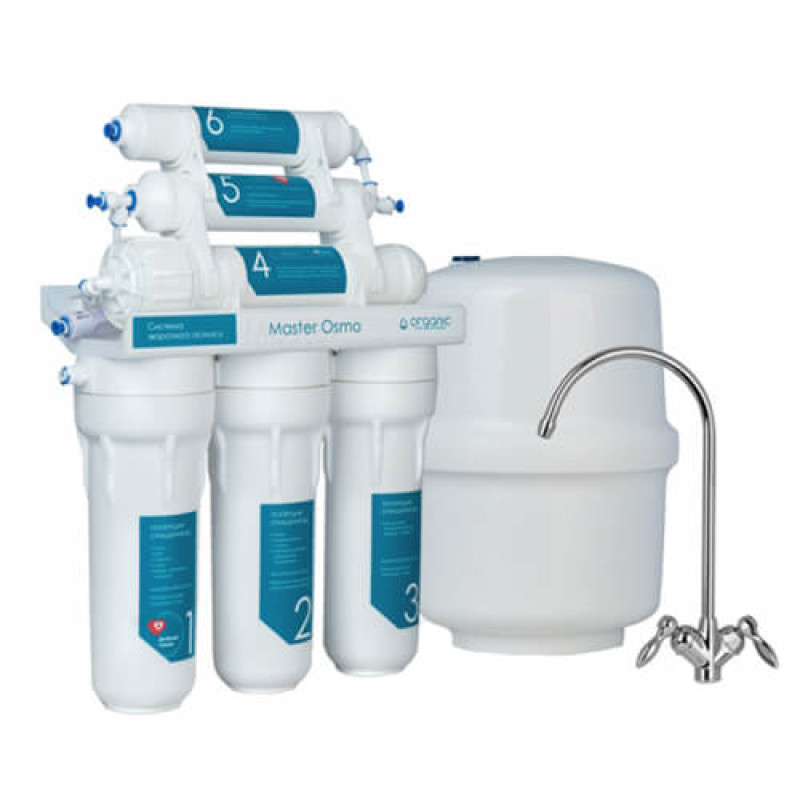 Organic Фільтр зворотного осмосу з мінералізатором Master OSMO 6+ (MOSMO6)