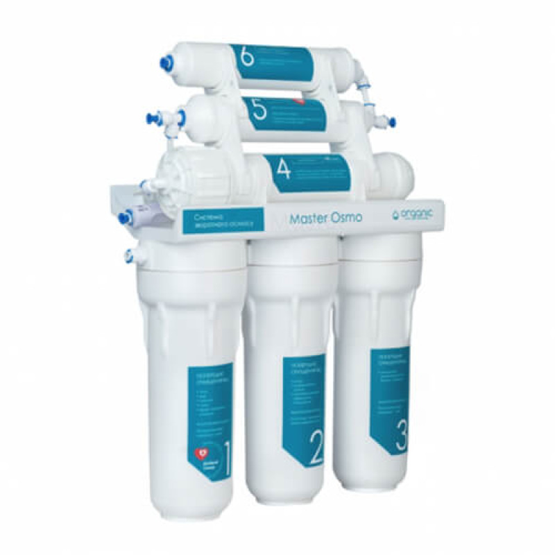 Organic Фільтр зворотного осмосу з мінералізатором Master OSMO 6+ (MOSMO6)