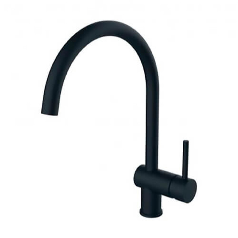 Paffoni Змішувач для мийки Light LIG 280 NO чорний матовий (LIG280NO)