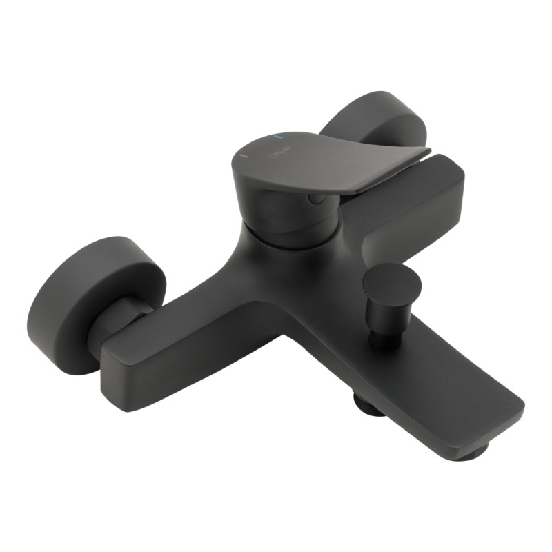 Qtap Змішувач для ванни Nihonto Чорний матовий (QTNH3022101DCB)