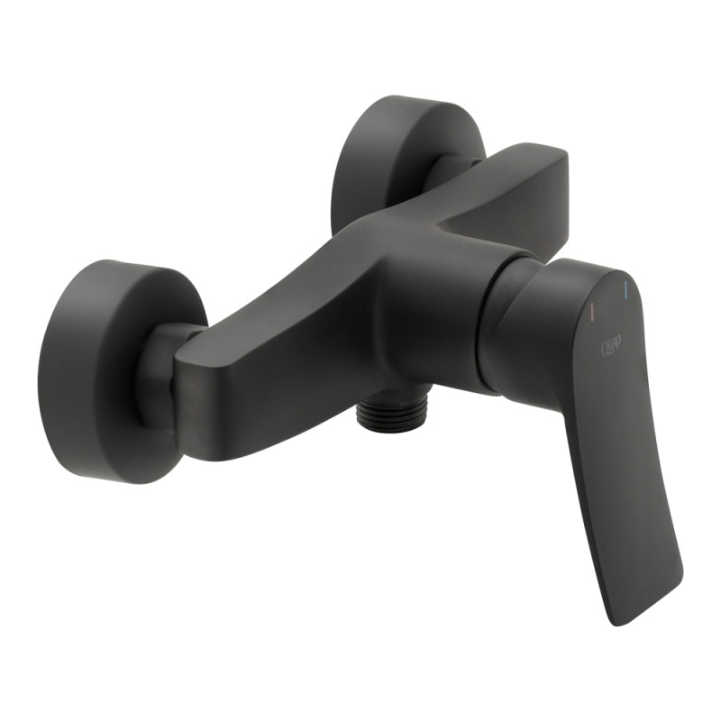 Qtap Змішувач для душу Nihonto Чорний матовий (QTNH4022101CB)