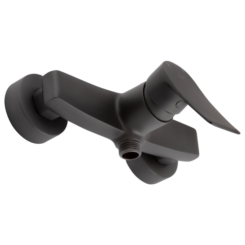 Qtap Змішувач для душу Nihonto Чорний матовий (QTNH4022101CB)