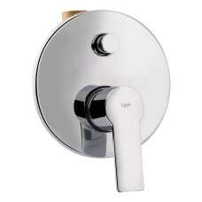 Qtap Змішувач для душу прихованого монтажу Ustek Хром (QTUST6216107ODC)