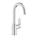 Grohe Смеситель для умывальника Eurosmart New L-Size с донным клапаном, хром (23537003)