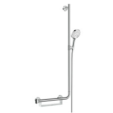 Hansgrohe Душевой набор Raindance Select S с душевой штангой справа белый/хром (26326400)