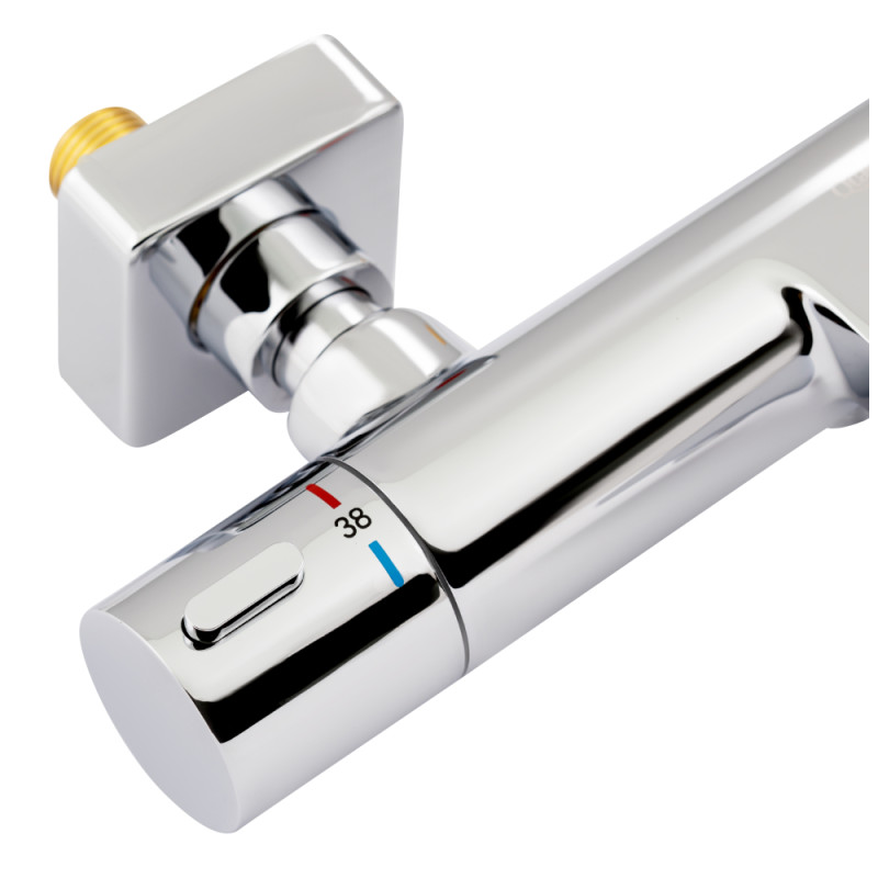 Qtap Змішувач для ванни Votice з термостатом (QVTC30T105GC)