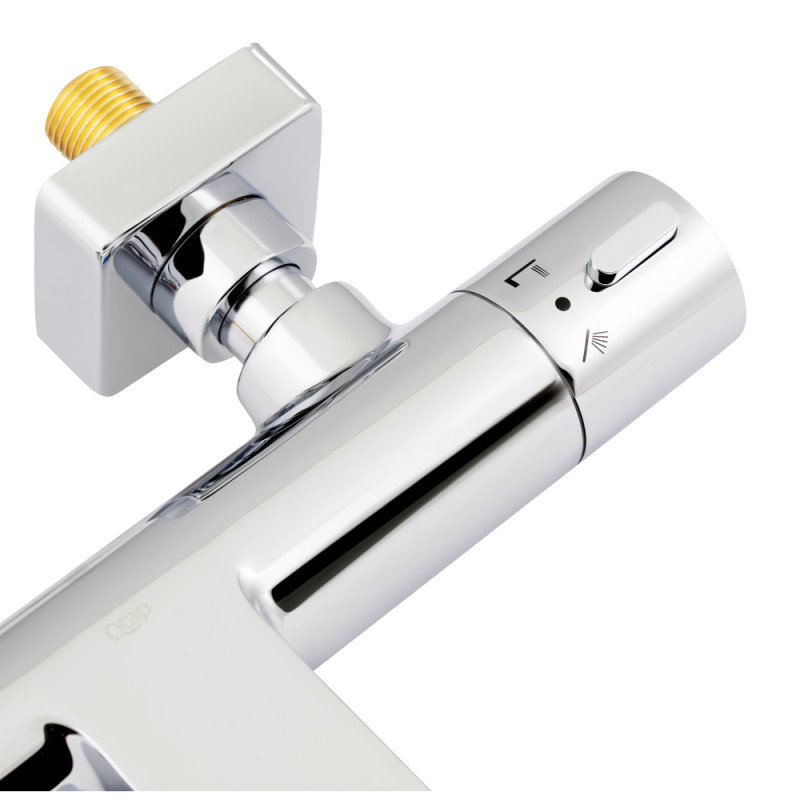 Qtap Змішувач для ванни Votice з термостатом (QVTC30T105GC)