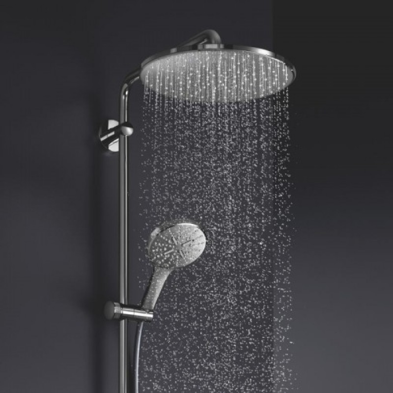 Grohe Душевая система с термостатом для настенного монтажа Rainshower Smartactive 310 (26647000)