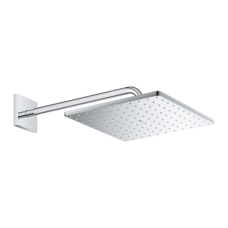 Grohe Верхний душ с душевым кронштейном Rainshower 310 Mono Cube 422 мм 1 режим струйки (26563000)