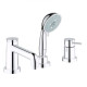 Grohe Смеситель для ванны BauClassic, хром (2511800A)