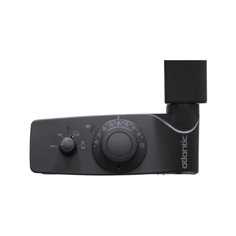 Atlantic Електрична рушникосушарка Adelis антрацит 984х556х118мм 500 Вт (2240PS)