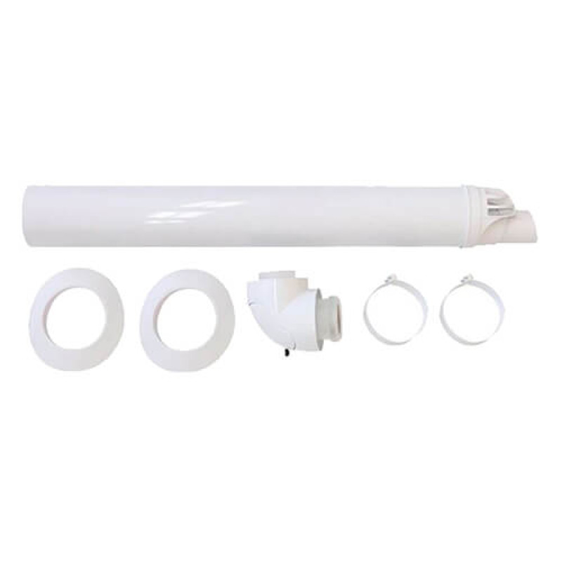 VAILLANT Комплект для горизонтального проходу крізь стіну 60/100 РР (конд.) (0020219516)