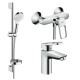 Hansgrohe Набор смесителей Logis Loop для душа и умывальника 100 (71151000+71247000+265534000)