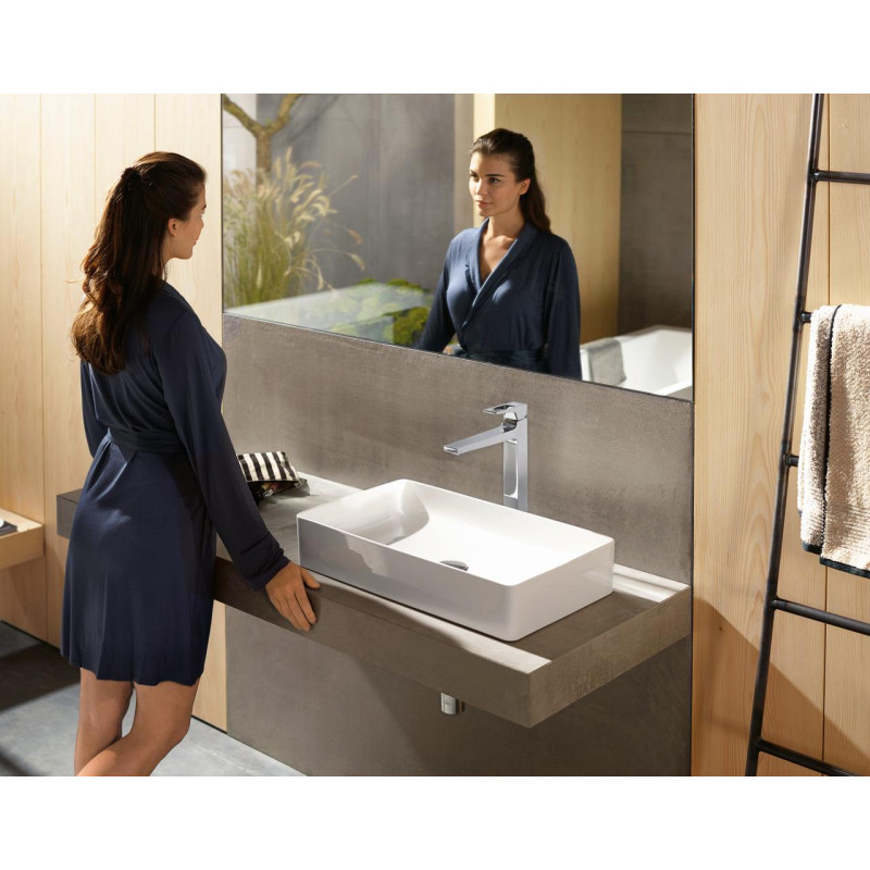 Hansgrohe Смеситель для умывальника Metropol со сливным гарнитуром (74512000)