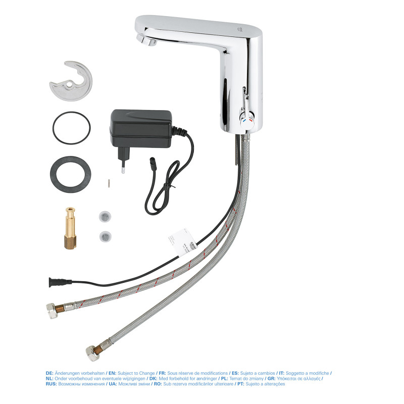 Grohe Змішувач для раковини Eurosmart Cosmopolitan E Інфрачервона електроніка (36325001)