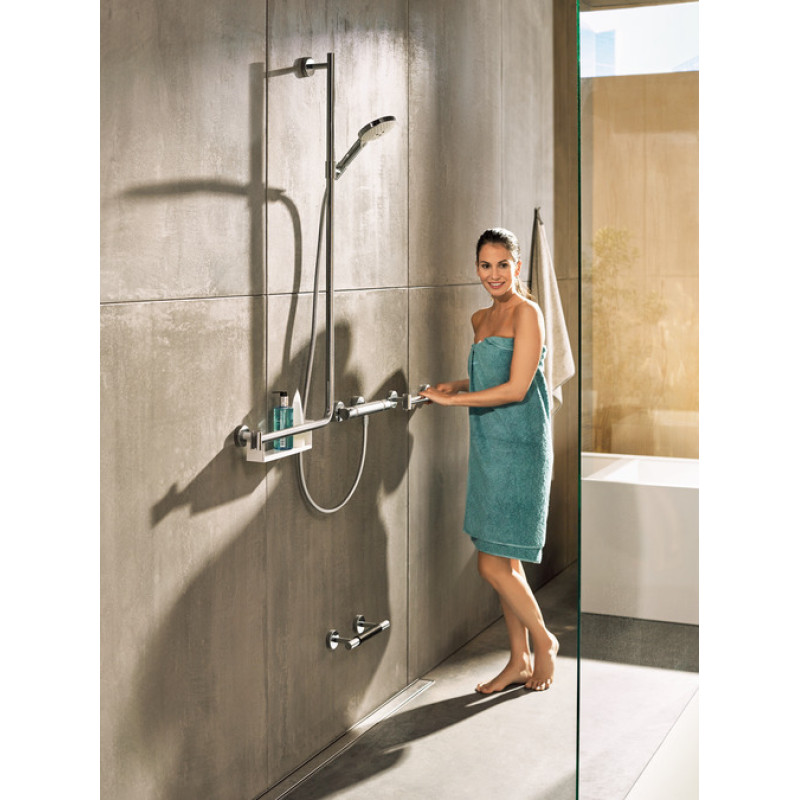 Hansgrohe Набор для душа Raindance Select S 120 штанга расположена справа (26326000)
