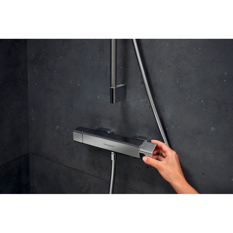 Hansgrohe Термостат для душа наружного монтажа Ecostat E (15773000) Термостат для душа наружного монтажа Ecostat E (15773000)