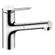 Hansgrohe Смеситель для кухни Zesis M33 150 с вытяжным изливом (74810000)