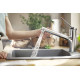 Hansgrohe Смеситель для кухни Zesis M33 150 с вытяжным изливом (74810000)